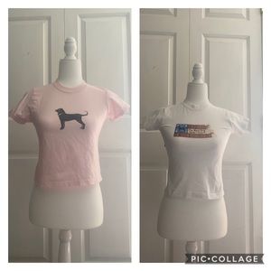 BUNDLE!!! 2 (kids S/XS) The Black Dog shirts!